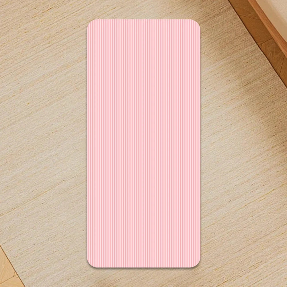 Yoga Mat Pilates Floor Mat 10mm Thick Solid Color Fitness Mat Multi-Function Yoga Workout Mat for Yoga Pilates