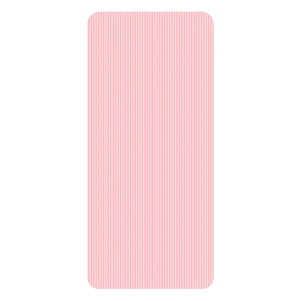 Yoga Mat Pilates Floor Mat 10mm Thick Solid Color Fitness Mat Multi-Function Yoga Workout Mat for Yoga Pilates